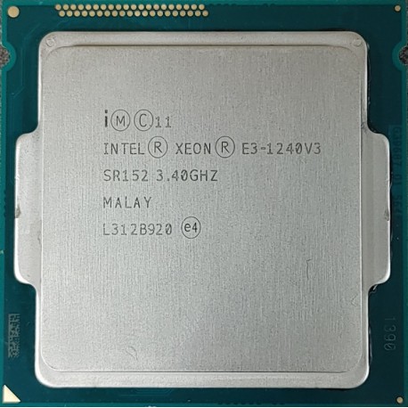 Procesor Intel® Xeon® E3-1240 v3