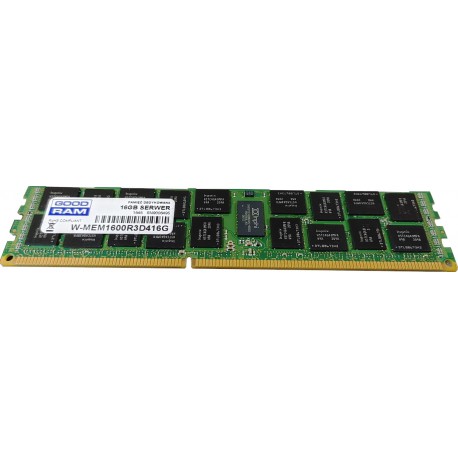 Pamięć Serwerowa Goodram 16GB DDR3-1600MHz ECC REG (1x16GB)
