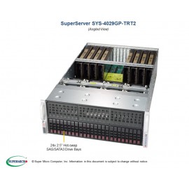Supermicro SuperServer 4U SYS-4029GP-TRT2 pod kątem