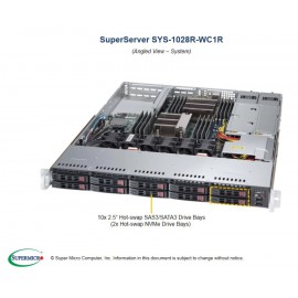 Supermicro SuperServer SYS-1028R-WC1RT pod kątem