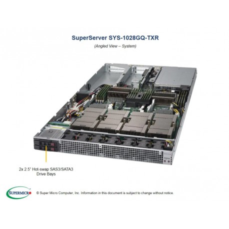 Supermicro SuperServer SYS-1028GQ-TXR 1U Dual Xeon Server