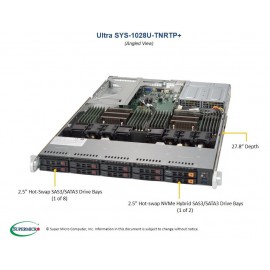 Supermicro SuperServer SYS-1028U-TNRTP+ pod kątem