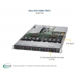 Supermicro SuperServer SYS-1028U-TR4T+ pod kątem