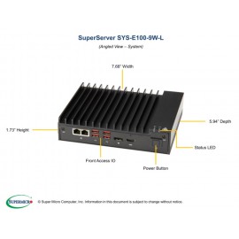 Supermicro SuperServer SYS-E100-9W-L pod kątem
