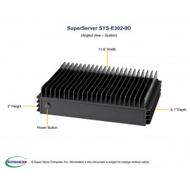Supermicro SuperServer SYS-E302-9D pod kątem
