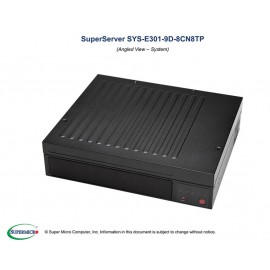 Supermicro SuperServer SYS-E301-9D-8CN8TP pod kątem