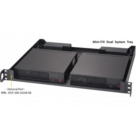 Supermicro SuperServer SYS-E200-8D podwójna taca systemowa