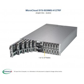Supermicro SuperServer SYS-5039MS-H12TRF pod kątem