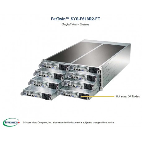 Supermicro SuperServer SYS-F618R2-FT pod kątem