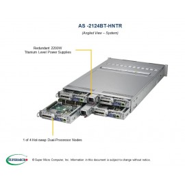 Supermicro A+ Server 2124BT-HNTR pod kątem