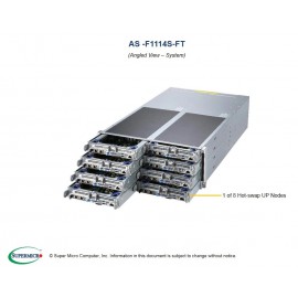 Supermicro A+ Server F1114S-FT pod kątem