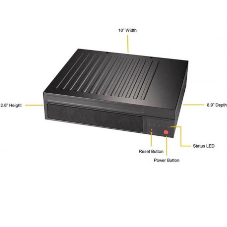 Obudowa Supermicro CSE-E301 pod kątem