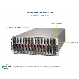 Supermicro Twin Blade SBI-4429P-T2N serwer pod kątem