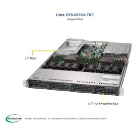 Supermicro SuperServer SYS-6019U-TRT pod kątem