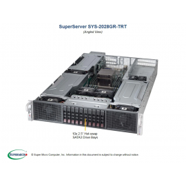 Supermicro SYS-2028GR-TRT widok pod kątem