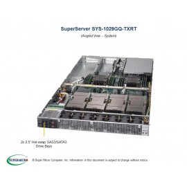 Supermicro SuperServer SYS-1029GQ-TXRT pod kątem