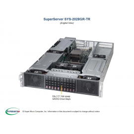 Supermicro SYS-2028GR-TR widok pod kątem