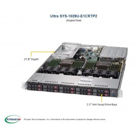 Supermicro SuperServer SYS-1029U-E1CRTP2 pod kątem