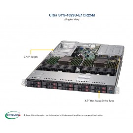 Supermicro SuperServer SYS-1029U-E1CR25M pod kątem