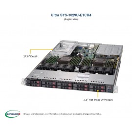 Supermicro SuperServer SYS-1029U-E1CR4 pod kątem