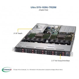 Supermicro SuperServer SYS-1029U-TR25M pod kątem