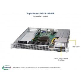 Supermicro SuperServer SYS-1019S-WR pod kątem