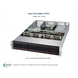 Supermicro SYS-2028U-TRTP+ widok pod kątem