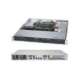 Supermicro SuperServer SYS-5019S-MR 1U Rack Server, Intel Xeon E3-1200 v5/v6, 4x Hot-Swap Bays