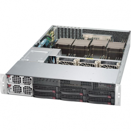Supermicro SYS-8028B-TR4F widok pod kątem