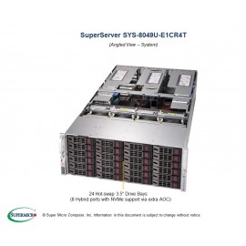 Supermicro SuperServer SYS-8049U-E1CR4T pod kątem