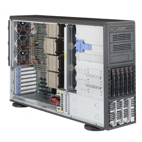 Supermicro SuperServer SYS-8048B-TR4F 4U Rackmount Server, Quad Xeon, 4TB DDR4 RAM
