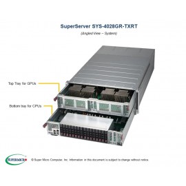Supermicro SuperServer SYS-4028GR-TXRT pod kątem