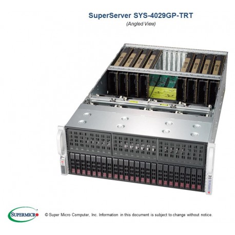 Supermicro SuperServer SYS-4029GP-TRT pod kątem