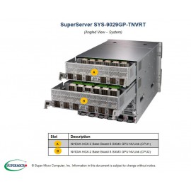Supermicro SuperServer SYS-9029GP-TNVRT pod kątem