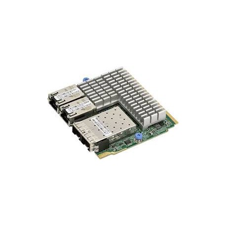 Supermicro AOC-MH25G-M2S2T – karta sieciowa 2xSFP28 25 Gb/s, 2xRJ-45 10 Gb/s SIOM
