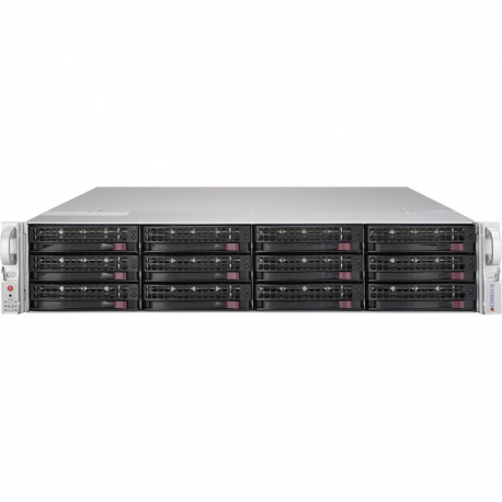 Supermicro SuperStorage SSG-6028R-E1CR12H 2U Storage Server, 12x Hot-Swap, Dual Xeon E5, 2TB RAM