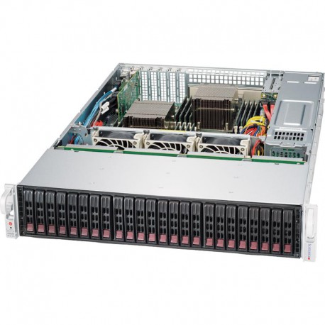 Supermicro SuperStorage SSG-2028R-E1CR24L 2U Storage Server, 24x 2.5" SAS3/SATA3, Dual Xeon E5