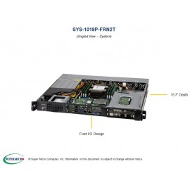 Supermicro SuperServer SYS-1019P-FRN2T pod kątem