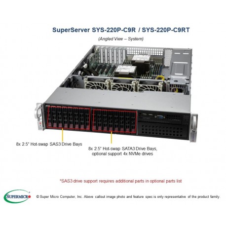 Supermicro Mainstream SuperServer SYS-220P-C9RT