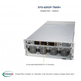 Supermicro GPU SuperServer SYS-420GP-TNAR+ pod kątem