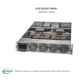 Supermicro GPU SuperServer SYS-220GQ-TNAR+ pod kątem
