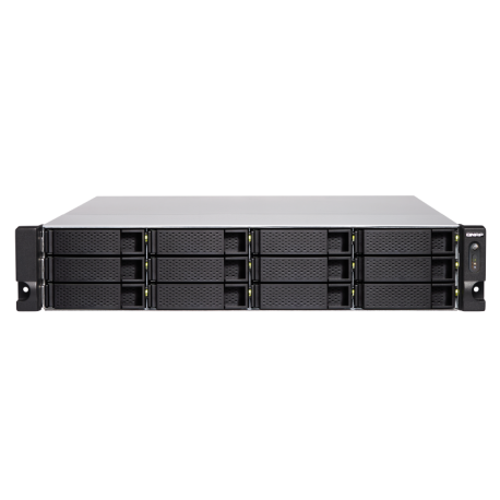 QNAP TS-1283XU-RP-E2124-8G – 12-zatokowy serwer NAS rack z redundantnym zasilaniem