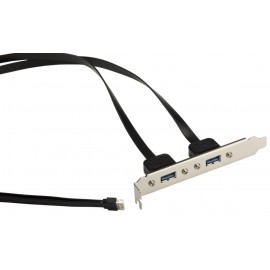 Kabel USB 3.1 B na 2x USB 3.0 A 55cm Supermicro CBL-CUSB-0835