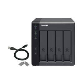 QNAP TR-004 – 4-zatokowa obudowa rozszerzająca USB do NAS i PC