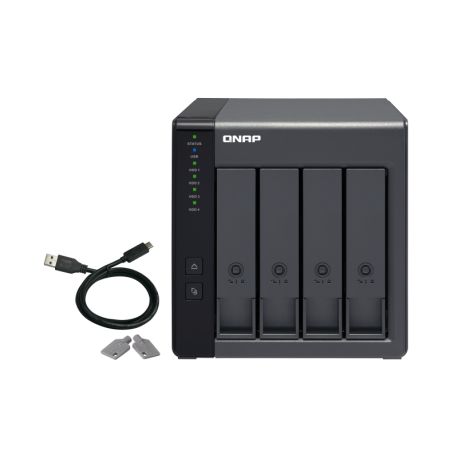 QNAP TR-004 – 4-zatokowa obudowa rozszerzająca USB do NAS i PC