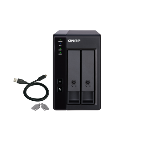 QNAP TR-002 – 2-zatokowa obudowa rozszerzająca RAID USB