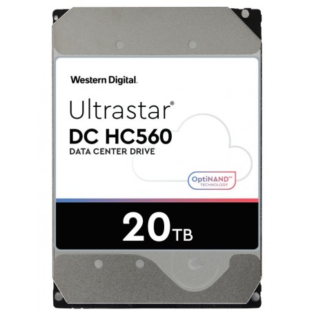 Dysk HDD WD Ultrastar DC HC560 20TB 3.5 cala 7.2K RPM SATA 6Gb/s