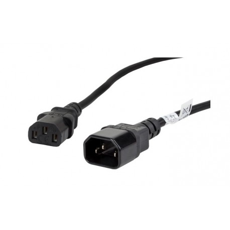 PRZEDŁUŻACZ KABLA ZASILAJĄCEGO IEC 320 C13 na C14 1.8M VDE LANBERG