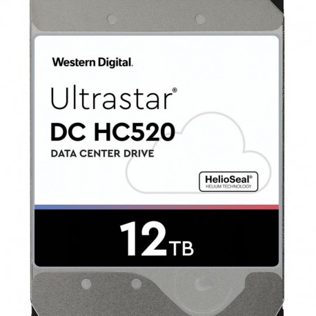 Dysk HDD WD Ultrastar DC HC520 He12 12TB 3.5" SAS 3 HUH721212AL5204