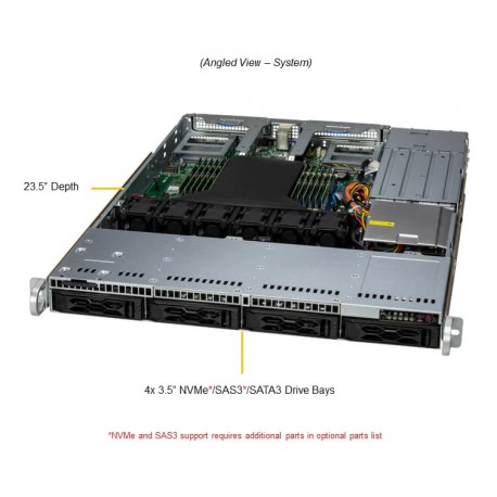 Supermicro CloudDC A+ Server AS -1015CS-TNR